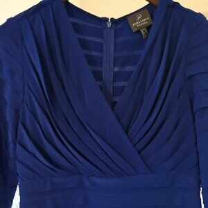 Adrianna Papell Blue Long Dress sx 6